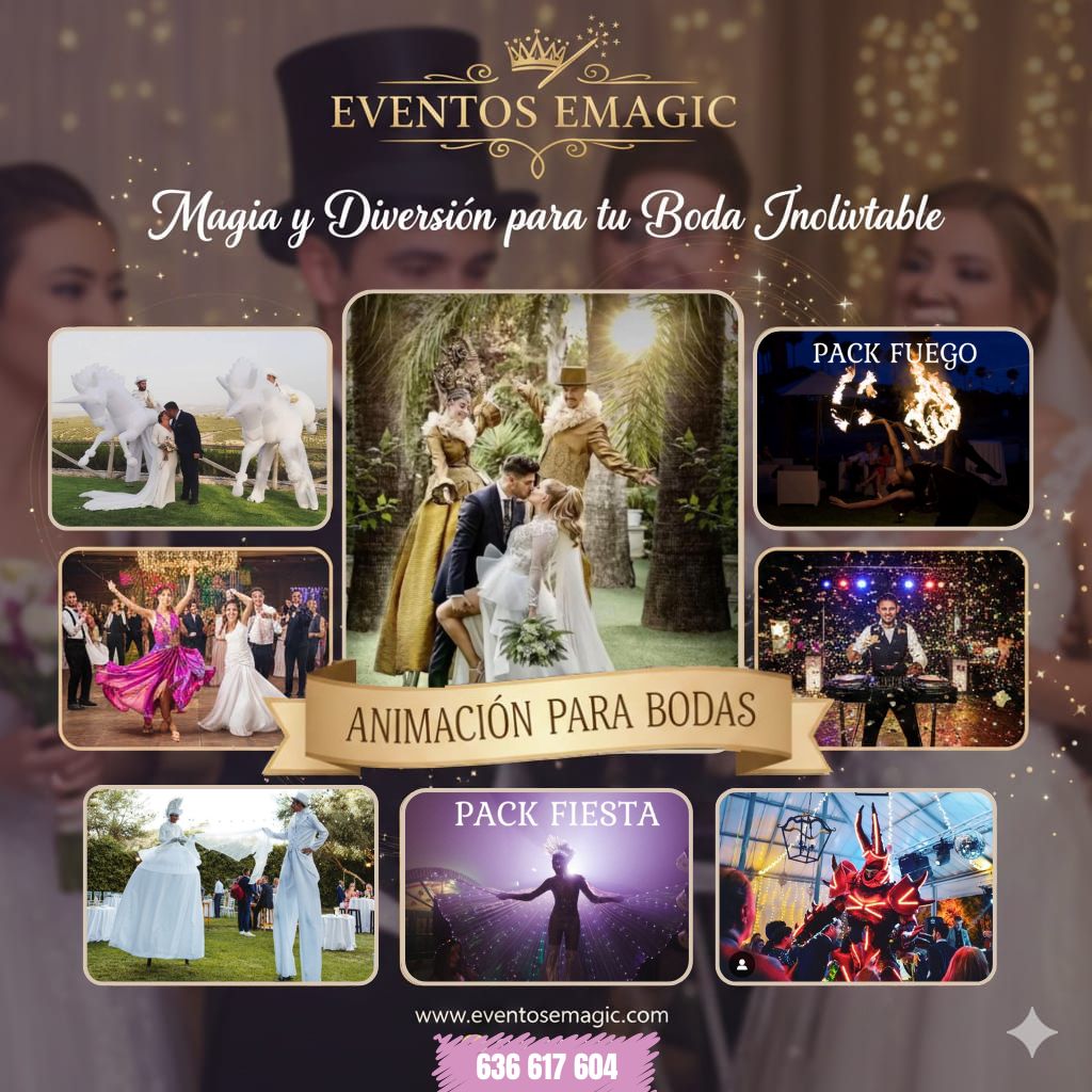 contratar zancudos animacion bodas cadiz